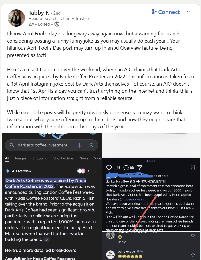 Source on Linkedin