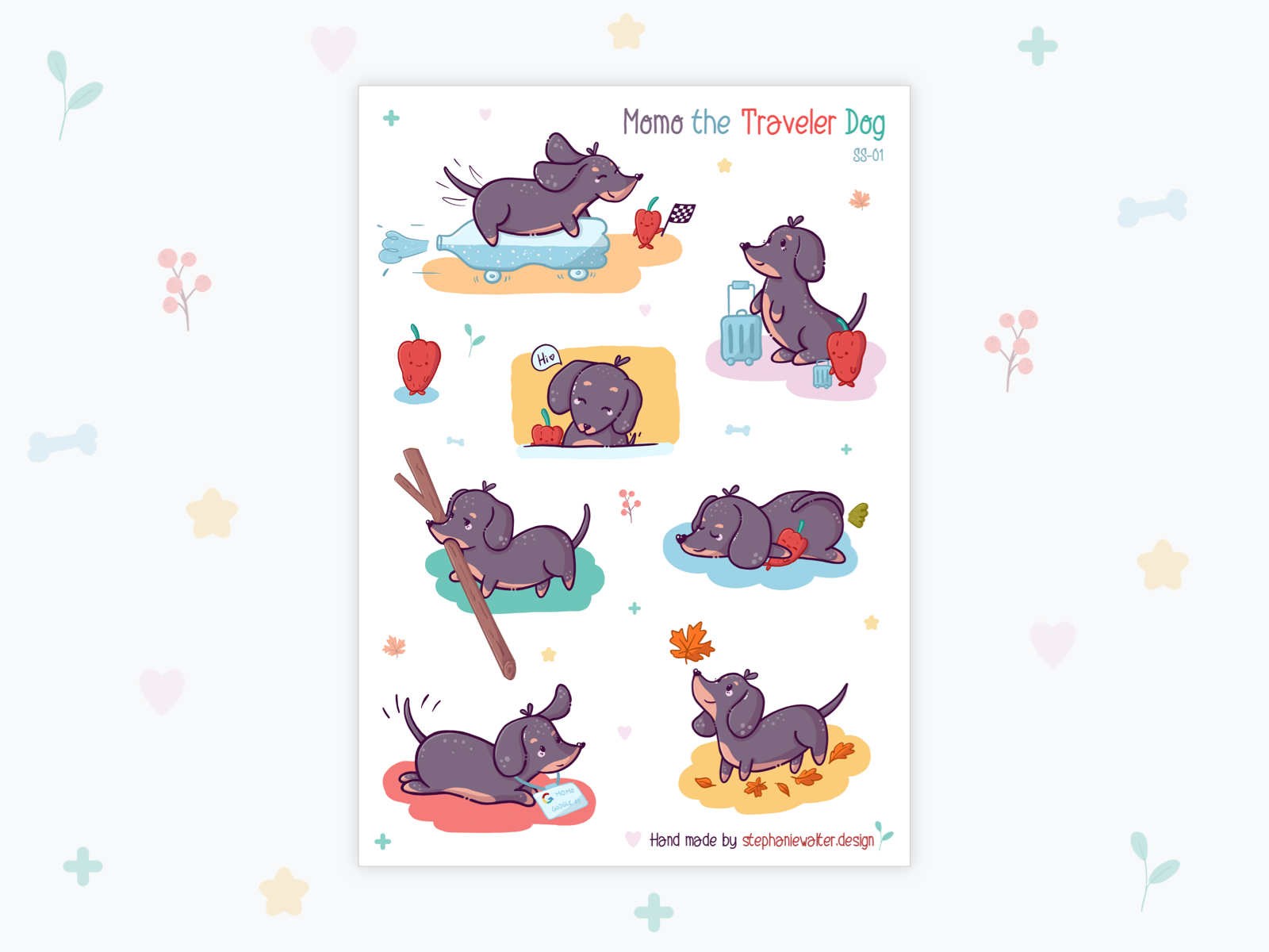 Momo stickers